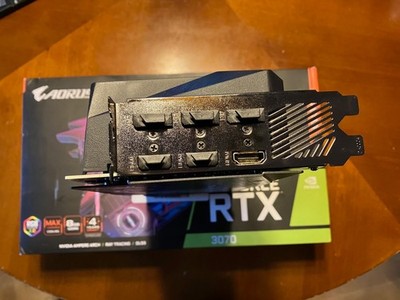GIGABYTE NVIDIA GeForce RTX 3070 AORUS Master 8 GB GPU