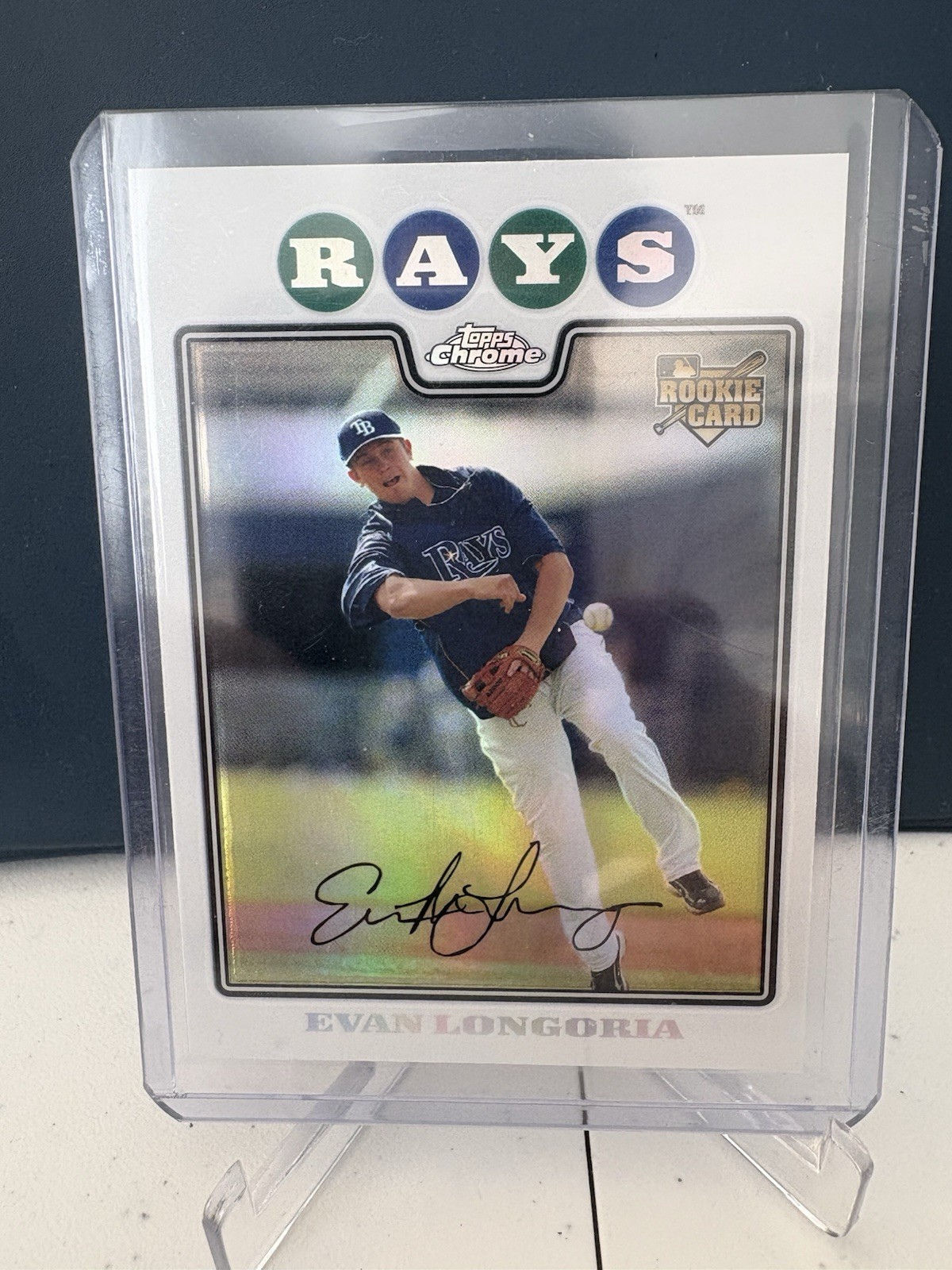 2008 Topps Chrome - Evan Longoria #193 Refractor (RC)
