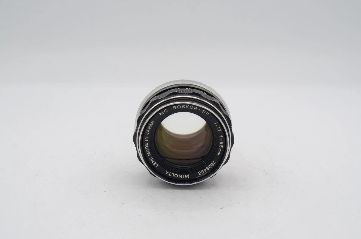 Minolta Rokkor PF 55mm Focal Camera Lenses for sale | eBay