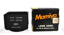 Mamiya Lens Hood for 180  250mm Lenses NIB