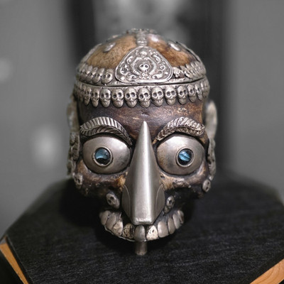 Tibetan Kapala human Skull