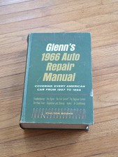 chiltons Glenn's repair manual 1957 to 1966 american cars 