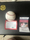 JOHN BUCK O'NEIL Signed Official Baseball-HALL OF FAME-KANSAS CITY MONARCHS JSA