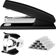 Stapler 25 Sheet Capacity with 1000 Staples and Staple Remover - Staplers for De