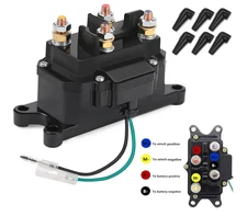 Winch Solenoid Relay Contactor 12V 250A Winch Relay Thumb Truck for ATV UTV B...