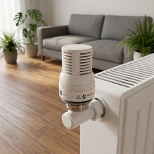 Thermostatic Valve Head Precise Temperature Sensing Temperature Lock-in Feature