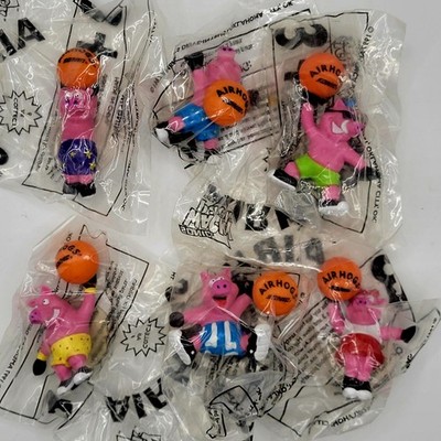 Rare Complete Set of 6 Factory Sealed SONIC Airhogs from 1997 (Sonic Wacky Pack)