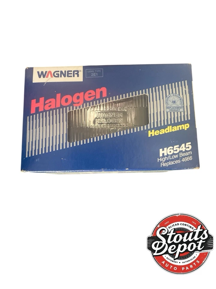 Wagner Lighting H6545 Halogen Headlamp High/Low Beam Replaces 6545 - Image 2 of 4
