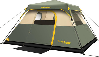 Camping Tent 4/6/8/10 Person Instant Cabin Tent Setup in 60 Seconds with Rainfly
