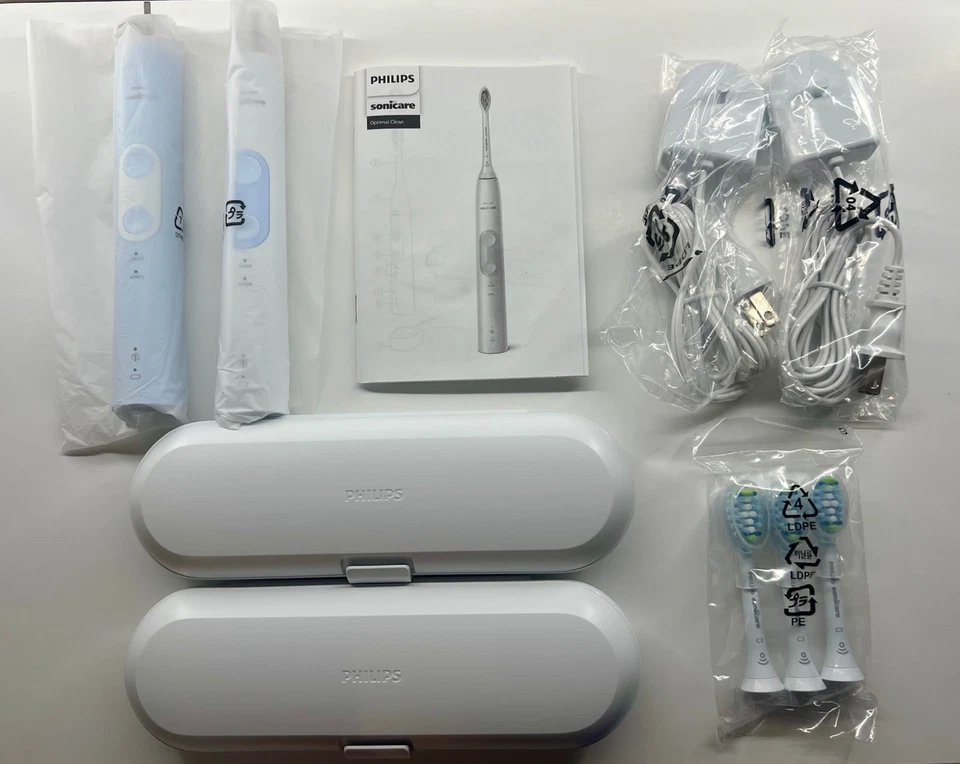 Cepillo de dientes Philips Sonicare Optimal Clean 2CT - CAJA ABIERTA Foto 3 de 4