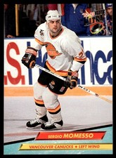 1992-93 Ultra !!!! Sergio Momesso Vancouver Canucks #225
