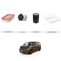 Hoffcar Wartungskit - 4 Filter FüR Toyota Proace II 2.0 D 120 90KW Ab 2016