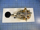 vintage Morse Telegraph Key Code coder ham radio part on Base CW QRP POTA SOTA