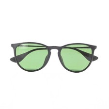 Ray Ban Erika Sunglasses Metal Frame 54 18 145 Black Green Lens Rb4171-F Gy18 /R