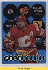 2024-25 Upper Deck Fleer Ultra Puckheads Mackenzie Weegar #PH-23 READ hw1
