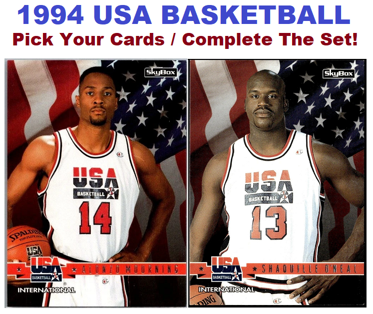 1994 SkyBox USA Basketball - Pick Your Cards / Complete The Set