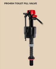 FLUIDMASTER PRO45H ADJUSTABLE FLOW REPLACEMENT TOILET FILL VALVE