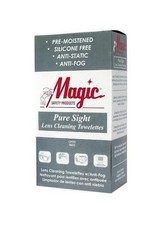 Magic Safety Pure Sight Lens Cleaning Towelettes 100/Box 2 Boxes - MS93165