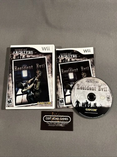 Resident Evil Archives Resident Evil (Nintendo Wii) Complete In Box CIB
