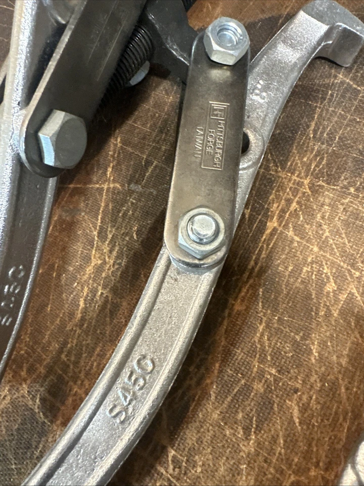 Juego de extractores de engranajes de tres mordazas PITTSBURGH 3" 4" 6" 8" pulgadas forjado ENVÍO GRATUITO Foto 2 de 4