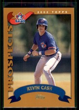2002 Topps Kevin Cash RC #672 Toronto Blue Jays
