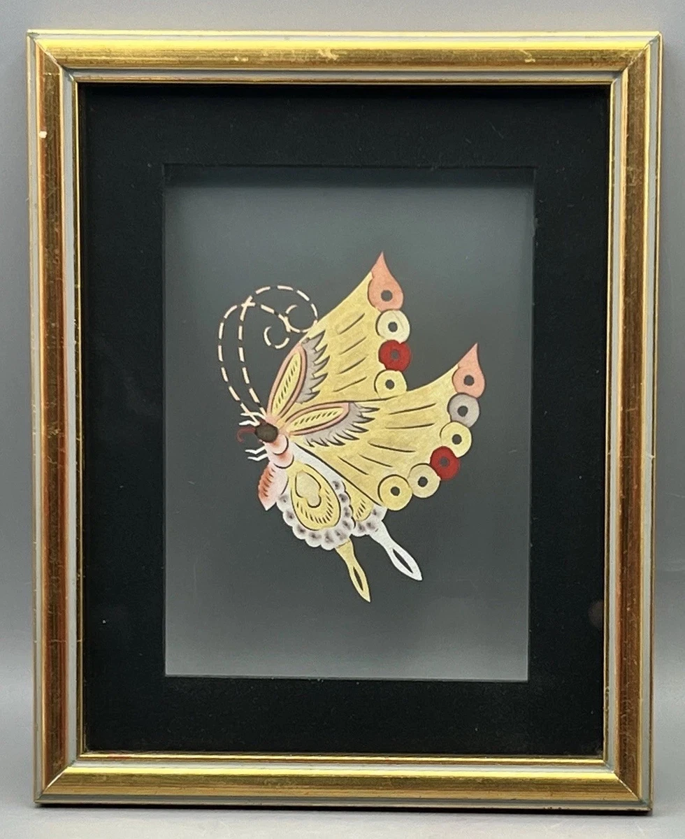 玻璃复古原创中国风绘画和卷轴| eBay