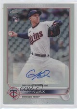 2022 Topps Chrome Update Auto Griffin Jax #AC-GJ Auto 1b8