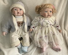 Two Leonardo Porceline Dolls. Good Condition Just Been Sat On A Shelf No Boxes