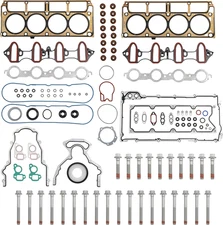 Full Cylinder 5.3 Head Gasket Set with ES72220 Bolts Intake Manifold Oil Pan Ga