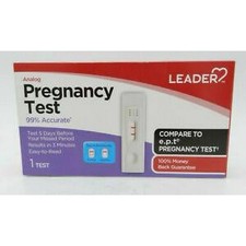 Leader Pregnancy Test, 1 Count