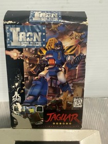 Iron Soldier (Atari Jaguar, 1994) Complete in Box! CIB!