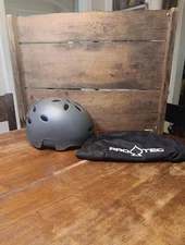 Pro-Tec Low Pro Certified Helmet - Matte Grey S/M 