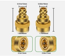 Quick Coupling Set R134A to R1234YF Adapter Adjustable High Low Side Connection