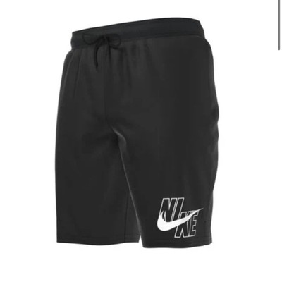 Nike Men's Standard Logo Solid Lap 9'' Volley Short Swim Trunk Size M