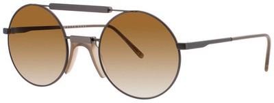 ANDY WOLF TURNOCK-SUN-COL-D Sunglasses Sun Glasses 00D GUNMETAL/BROWN Authentic