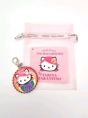 ハローキティ ピンクヘッドコレクションby タリナ·タランティーノ Tarina Tarantino Hello Kitty Pinkhead Bag Candy/Bag Charm NEW