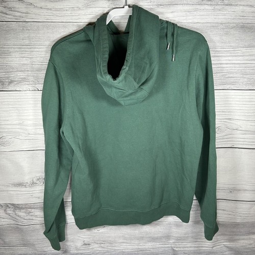 Guess Men’s Green Hoodie Pullover Hooded Sweatshirt Size Small Read Description - Picture 4 of 5