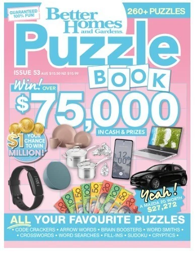 Better Homes and Gardens PUZZLE BOOK Issue 53 - Image 3 of 3