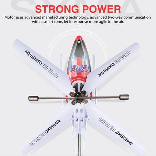 Raptor Alloy Medium RC Helicopter Dual Speed 2.4G Gyro Flight Centrino Syma S39 - Picture 3 of 6