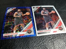 Donruss Optic 19-20 Blue Velocity Prizm James Harden + Base