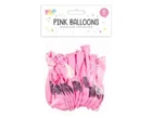 15 Pack Happy Birthday Balloons - Pink Balloons for Birthday party