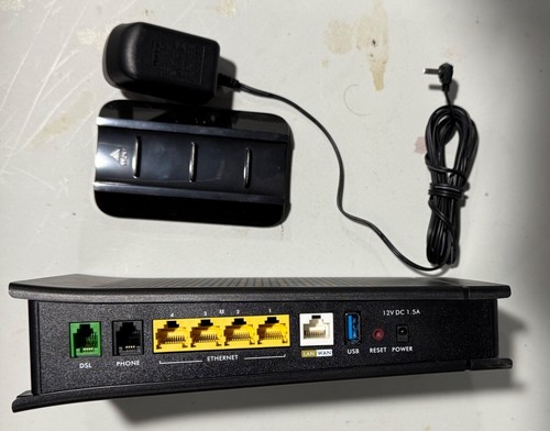 CenturyLink ZyXEL C1100Z Wireless N VDSL2 Modem-Router Combo – 4 Gigabit Ports - Bild 3 von 3