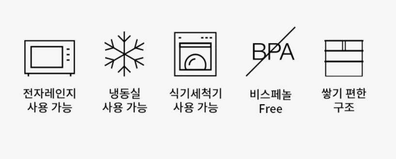 [LocknLock] Juego de cuchara de palillos para lonchera de 2 capas paquete de inicio sin BPA Foto 4 de 4