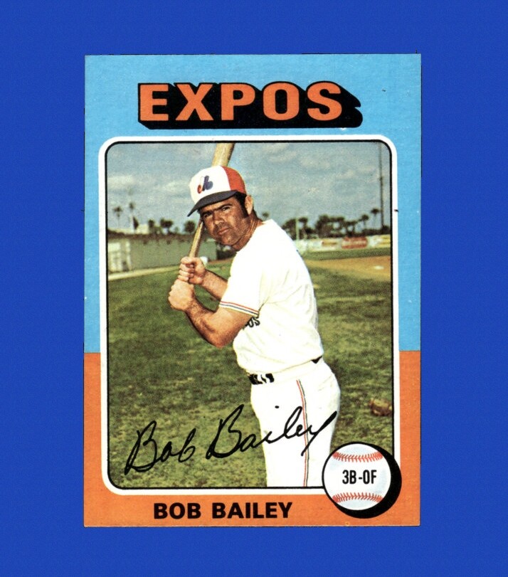 1975 Topps Mini Set-Break #365 Bob Bailey NM-MT OR BETTER *GMCARDS*