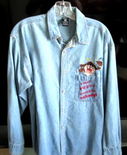 WARNER BROS DENIN LEVI SHIRT (M)