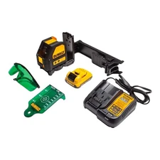 DEWALT DW088LG Green Laser Level w/ 12V Battery, Charger & TSTAK Box