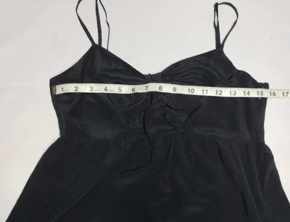 Madewell Silk Cami Tie Top, EUC Size 6