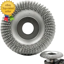 Wood Carving Disc Grinder Shaping Disc 7/8 Inch Bore Wood Tungsten Carbide Grind