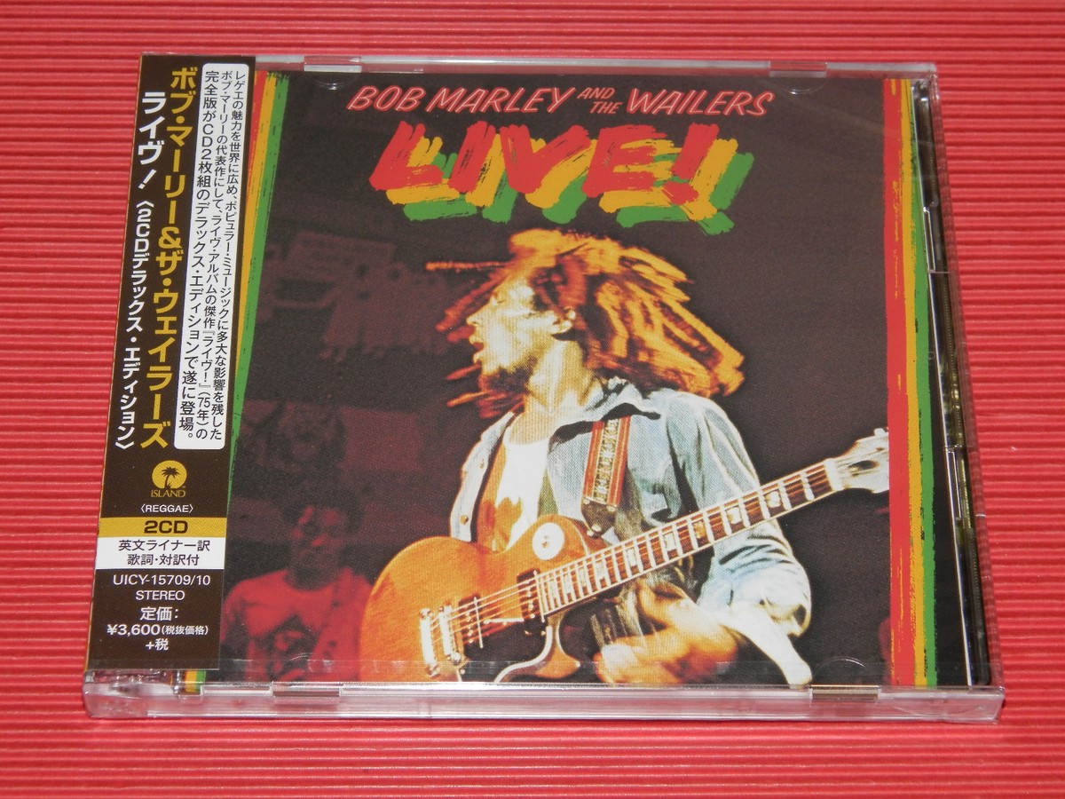 Bob Marley and The Wailers 〇 JAPAN　♯Live Bob Marley & The Wailers – Japan – Box Set 3 x CD, 1998