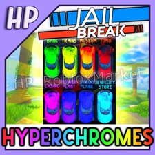 ALL JAILBREAK Hyper Chrome Level 5 💎CLEAN + FAST⚡ car/color/rims/hyper